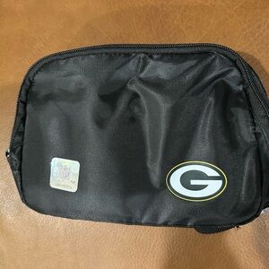 Black Greenbay Packers fannypack